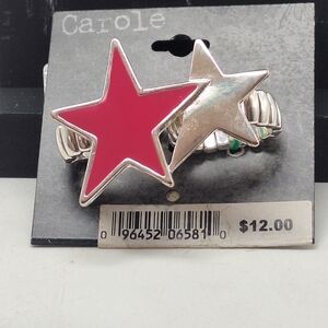 Carole Star Double Ring Size 8 Stretch